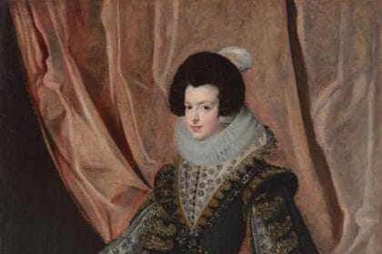 Diego Velázquez’s. Portrait Of Isabel De Borbón, Queen Of Spain