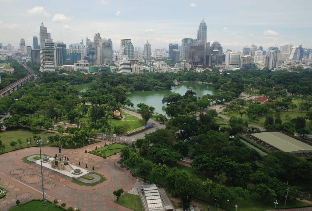 ルンピニ公園、バンコク