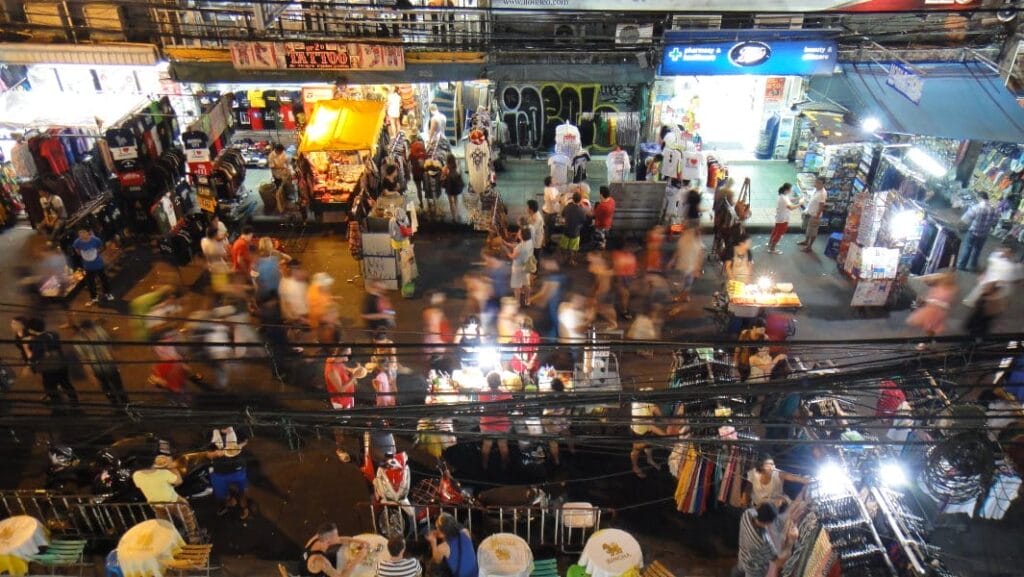 Khaosan road, Bagnkok, Thaïlande