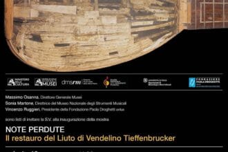 NOTE PERDUTE // Inaugurazione sabato 16 marzo ore 11.00 // Museo Nazionale degli Strumenti Musicali