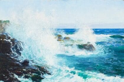 The Sea, Laguna by Guy Rose (1867-1925), estimated at $200,000 – 300,000.