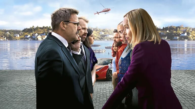 “Billionaire Island” on Netflix: A Norwegian comedy brimming with wealth… and salmon