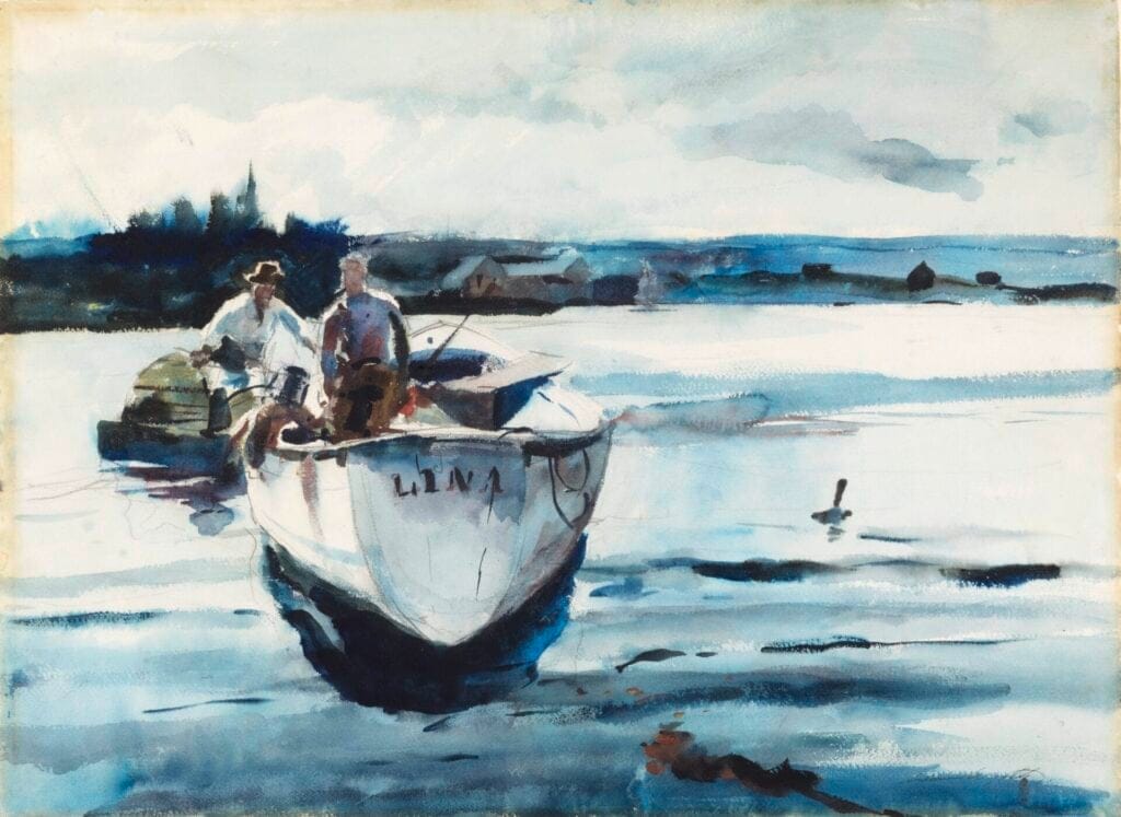 Andrew Wyeth - The Gam, 1938