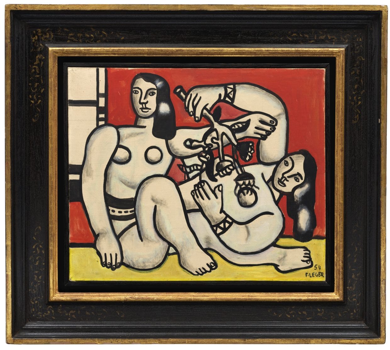 Fernand Léger Deux femmes tenant des fleurs