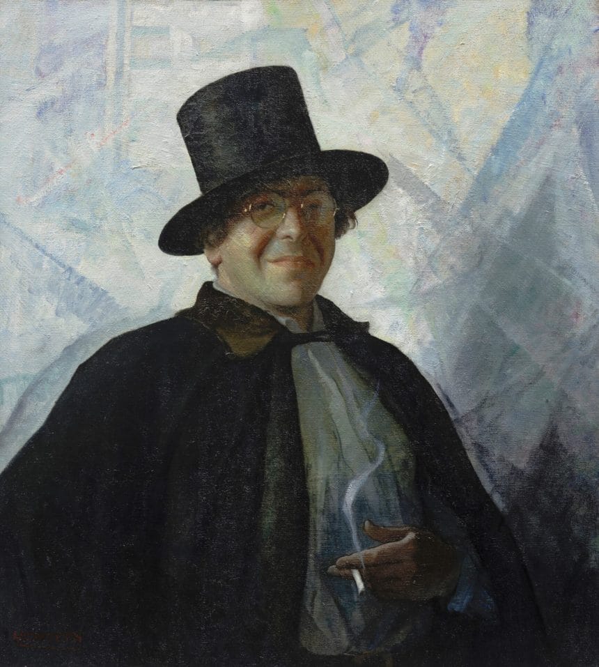 Newell Convers Wyeth (1882-1945) Self Portrait