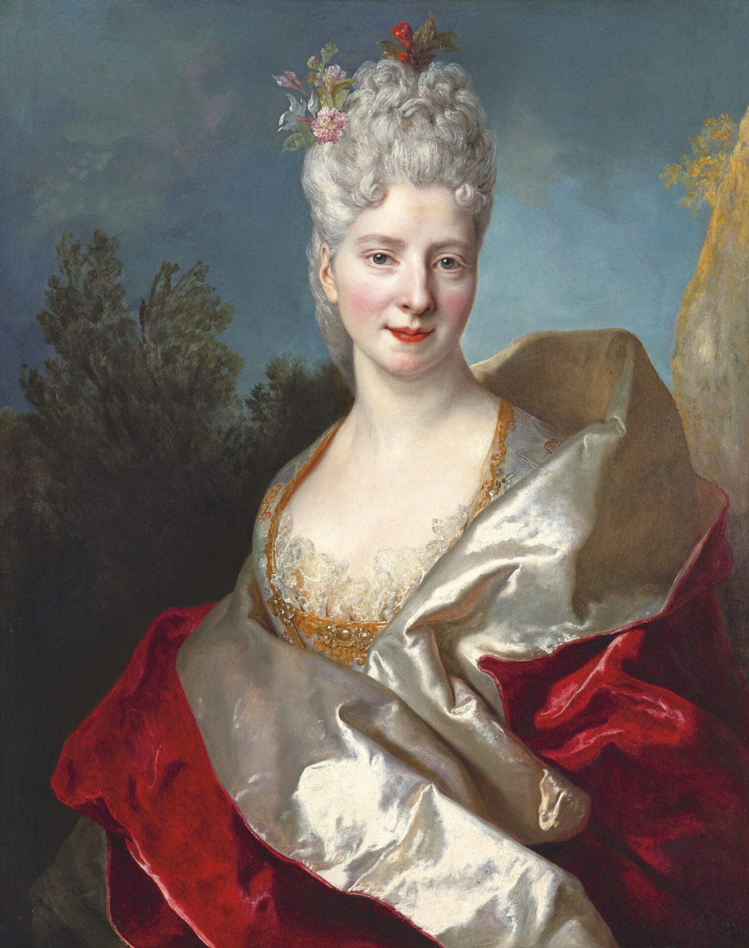 Nicolas de Largillierre Portrait de femme a mi-corps, estimate €50,000-80,000