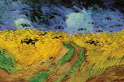 Ai Weiwei, Wheat Field with Crows