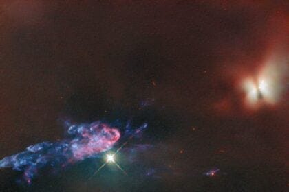 This NASA/ESA Hubble Space Telescope image features the nearest star-forming region to Earth, the Orion Nebula (Messier 42, M42), located some 1,500 light-years away.
ESA/Hubble, NASA, and T. Megeath