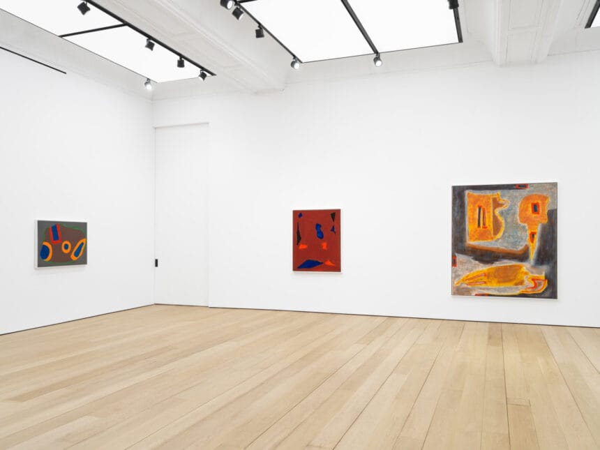 Installation view: Betty Parsons: Reverberation, Alexander Gray Associates, New York, 2025