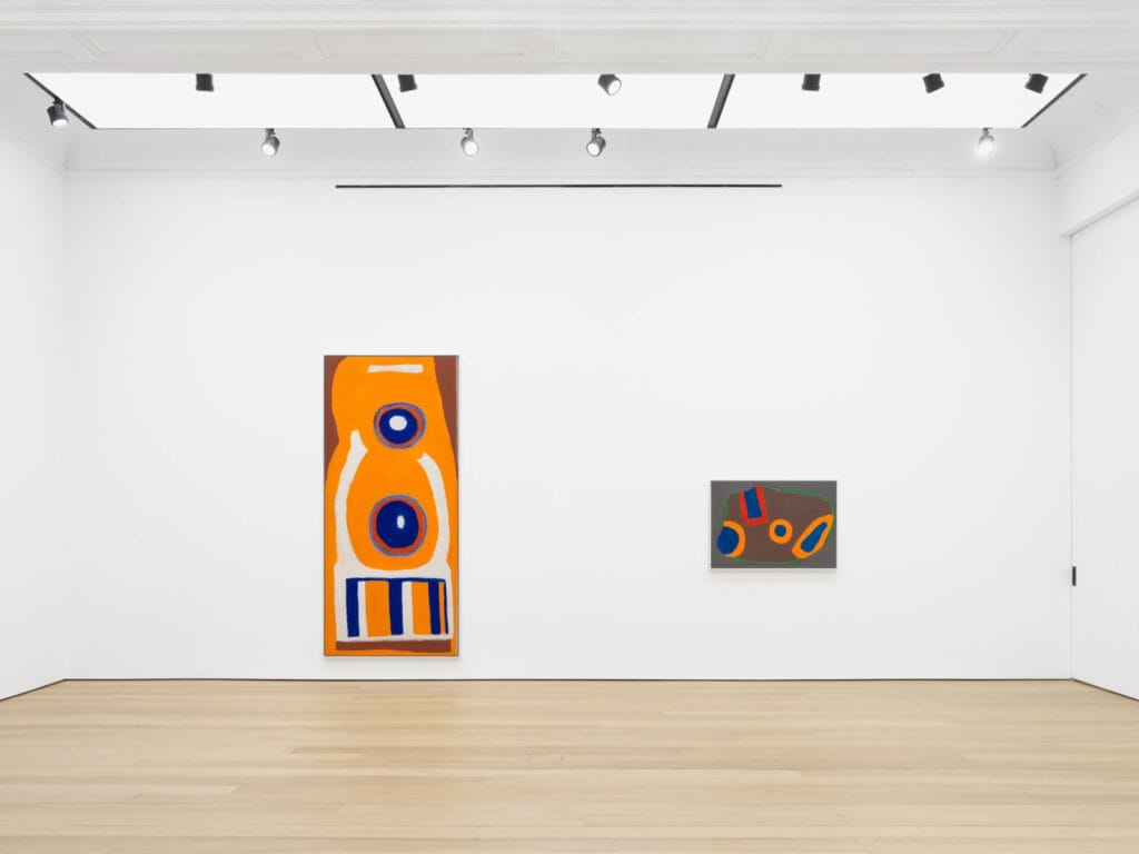 Installation view: Betty Parsons: Reverberation, Alexander Gray Associates, New York, 2025