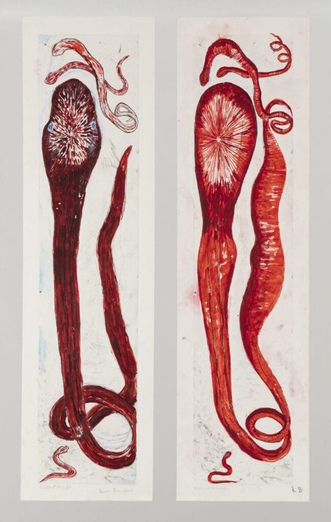 Louise Bourgeois. Le père et les 3 fils