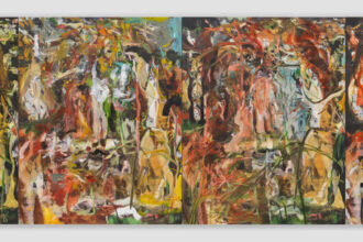 Cecily Brown, Saboteur Four Times, 2019 © Cecily Brown. Photo: Genevieve Hanson.