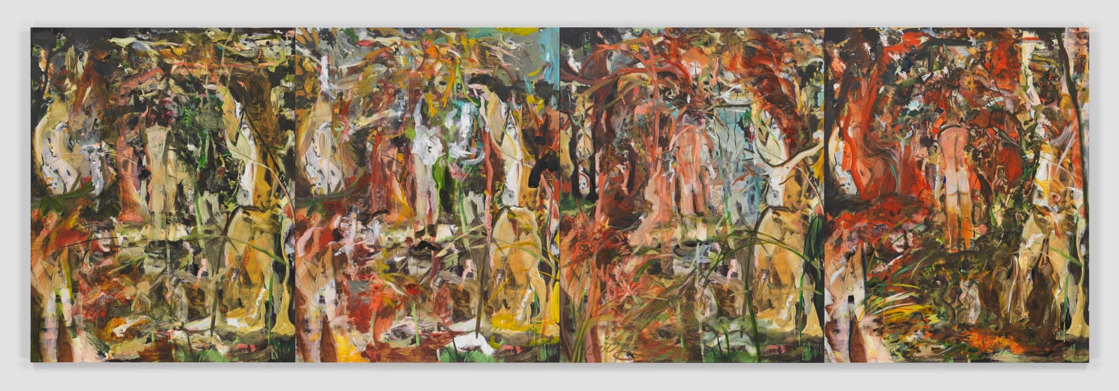 Cecily Brown, Saboteur Four Times, 2019 © Cecily Brown. Photo: Genevieve Hanson.