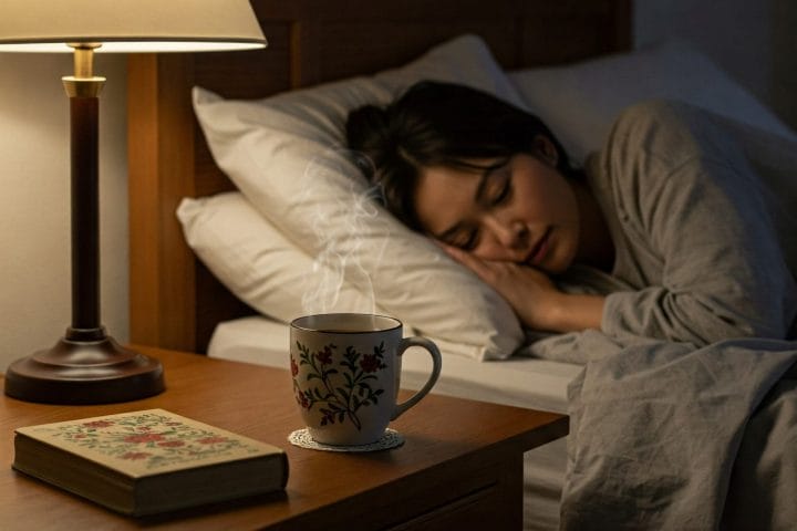 やさしい眠りにつく