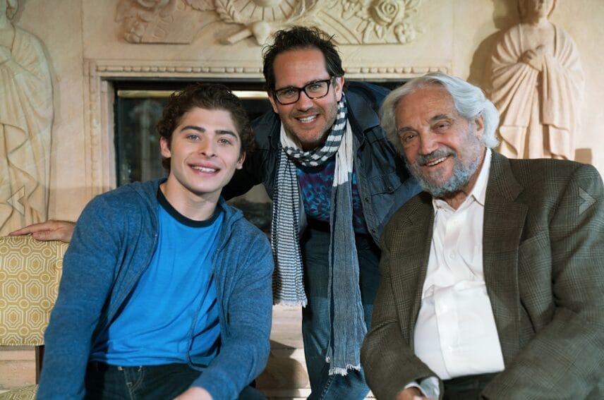 Ryan Ochoa, Marco Fusco and Hal Linden