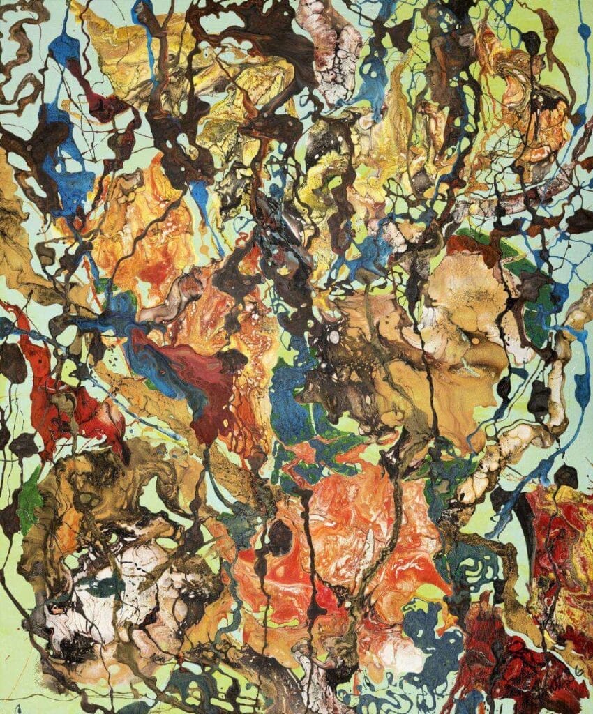 BBG Untitled, 2024 No 99-024, acrylic on canvas, 178 x 148 cm
