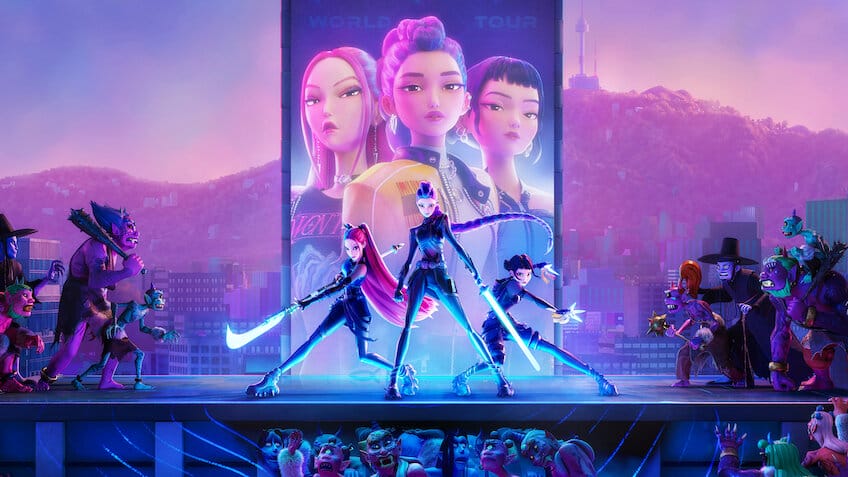 Netflix新作アニメ映画、「KPOPガールズ! デーモン・ハンターズ