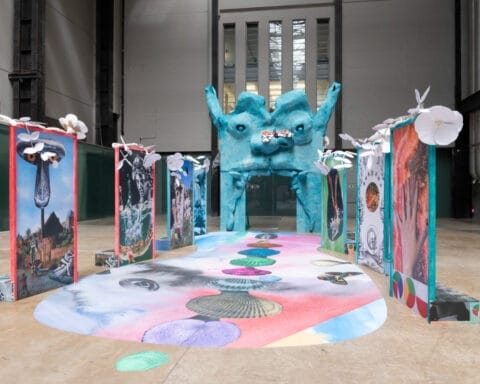 Installation Photography: UNIQLO Tate Play: Monster Chetwynd: Thunder, Crackle and Magic. Tate Photography ()