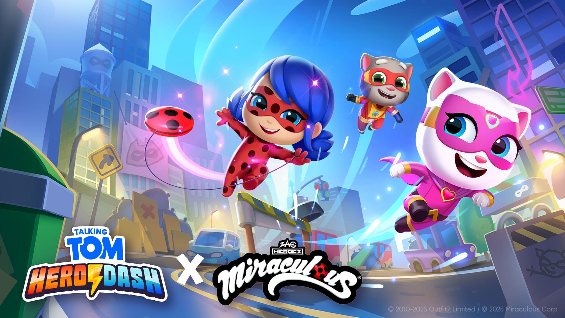 'Talking Tom' and 'Miraculous' Launch Multi-Platform Crossover