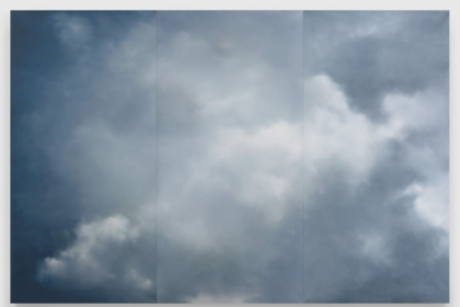 Gerhard Richter, Wolken (blau) (Clouds [Blue]), 2025 © Gerhard Richter 2025. Courtesy the artist and David Zwirner