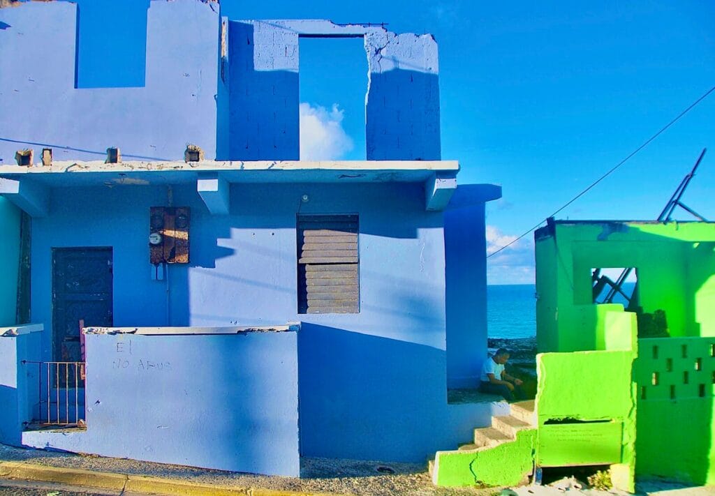 Ruben Natal-San Miguel, Home Ruins, La Perla, Old San Juan, 